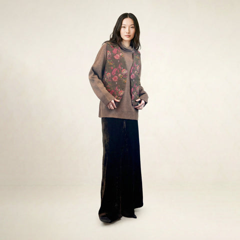 Alba Brown Vest