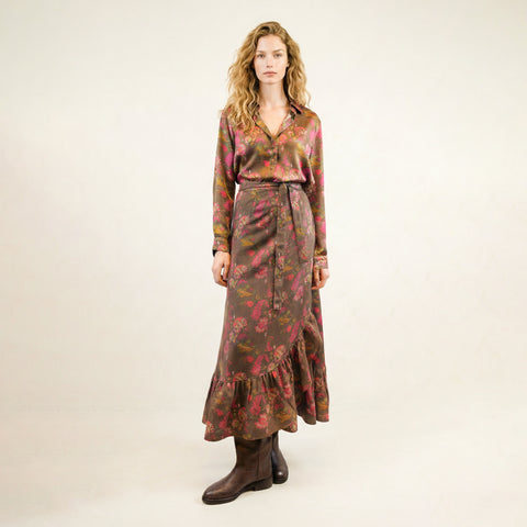Artico Brown Skirt