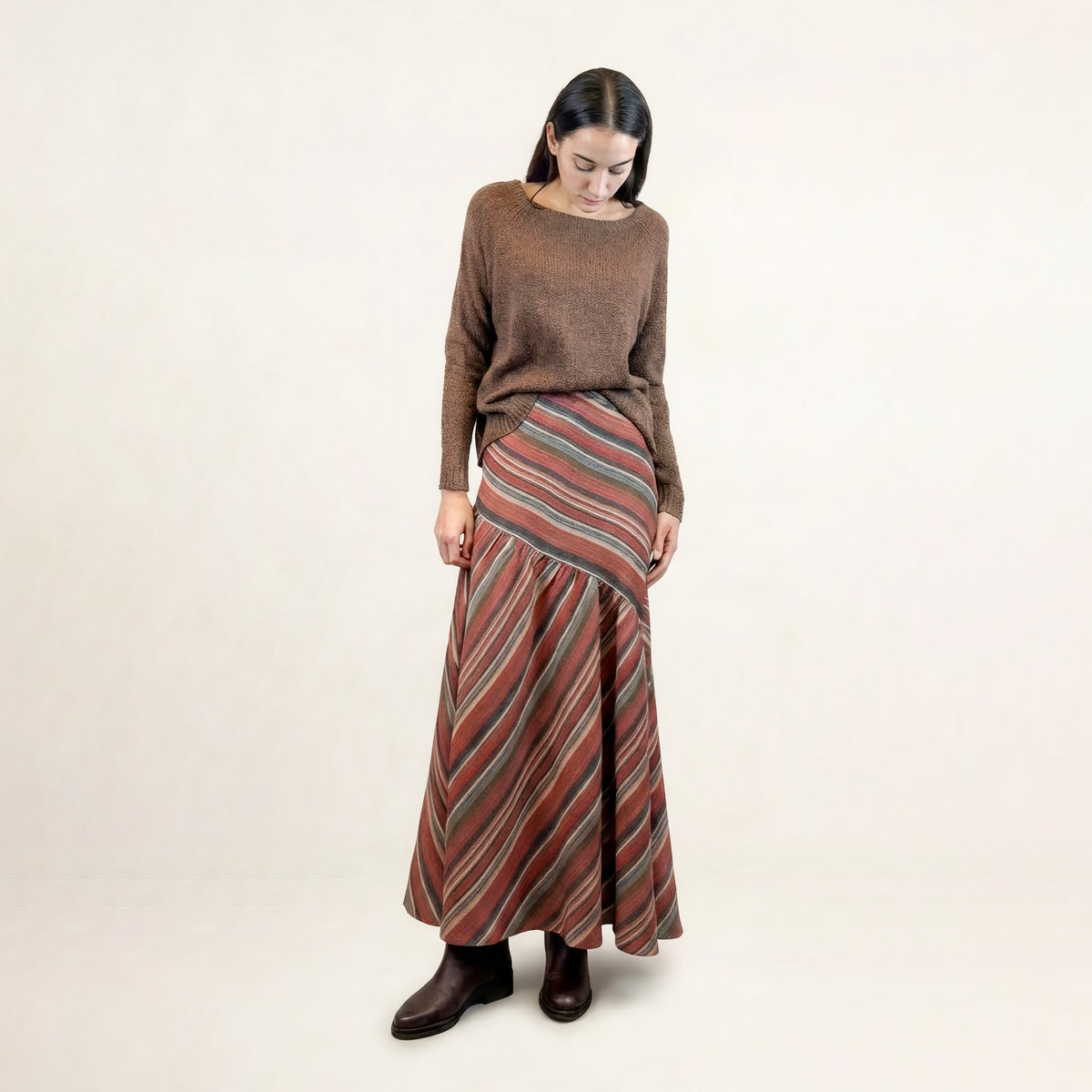 Cielo Stripes-2 Skirt