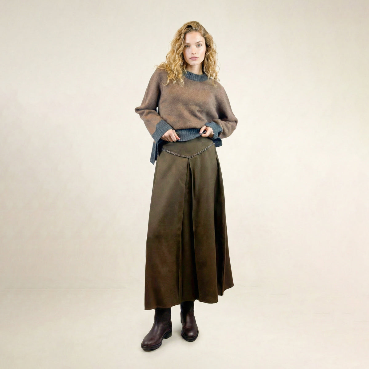 Eco Brown Skirt