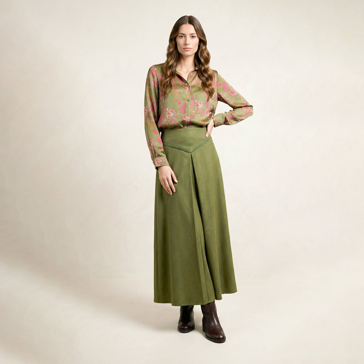 Nunus Green Blouse