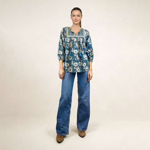 Grana Blue Top