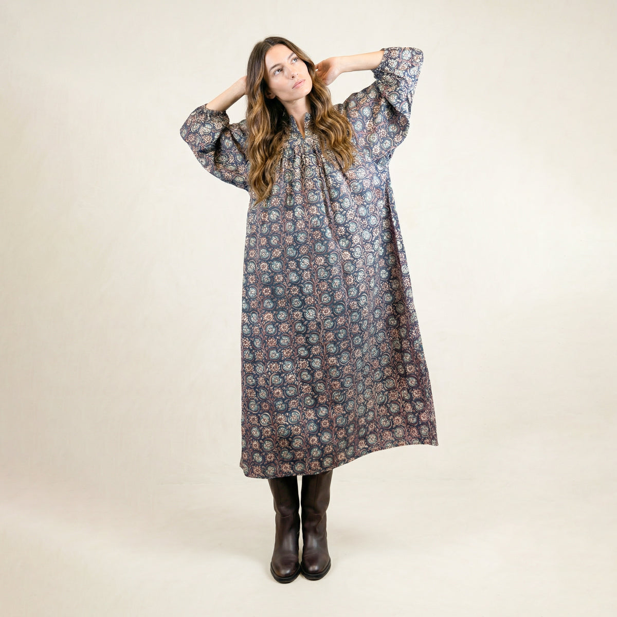 Carol Grey Dress