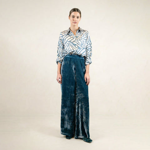 Alica Blue Blouse