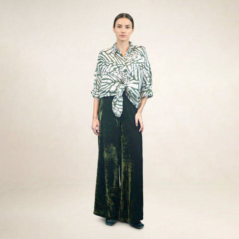 Alica Green Blouse