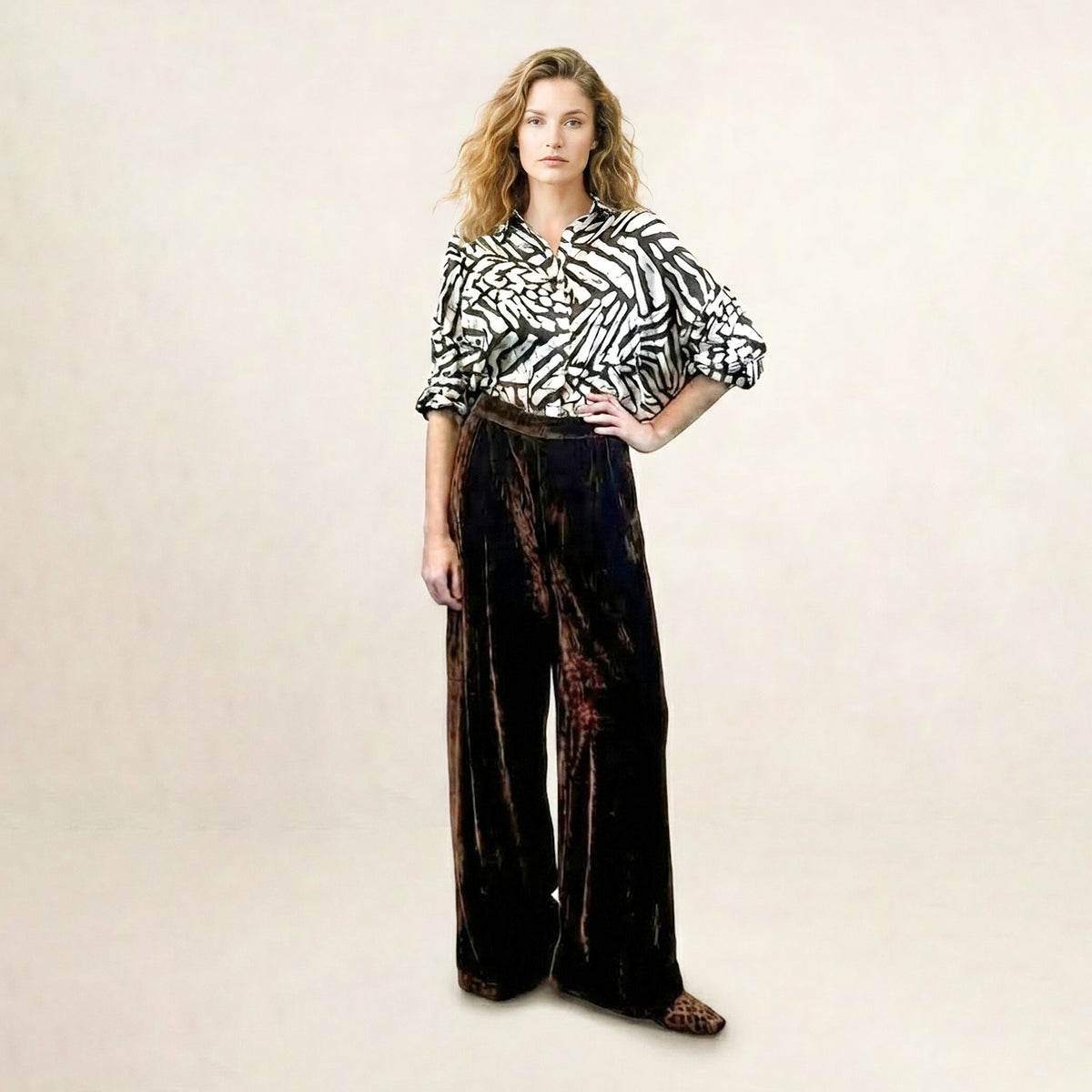 Alica Grey Blouse