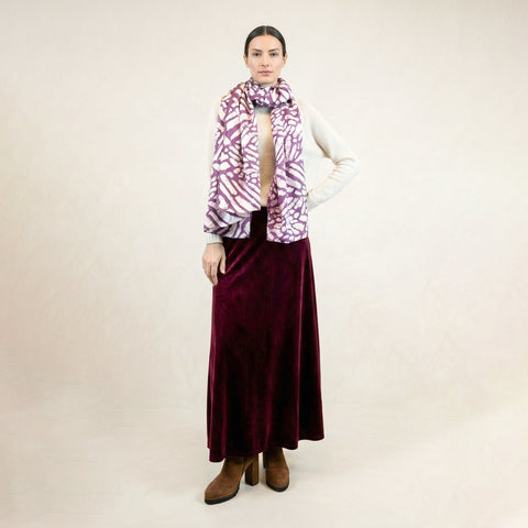 Fanda Pink Plain Skirt