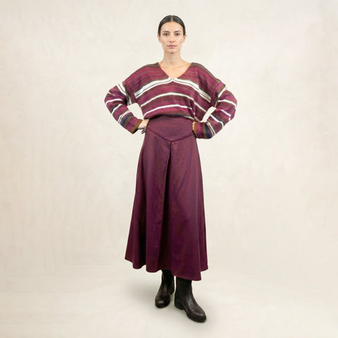 Desa Pink Brown Multicolor Sweater