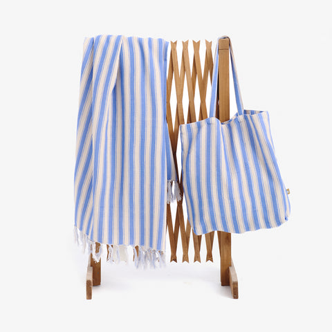 Tartu purple hamptons beach pack
