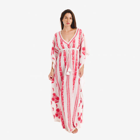 Kaelis pink lucknow kaftan