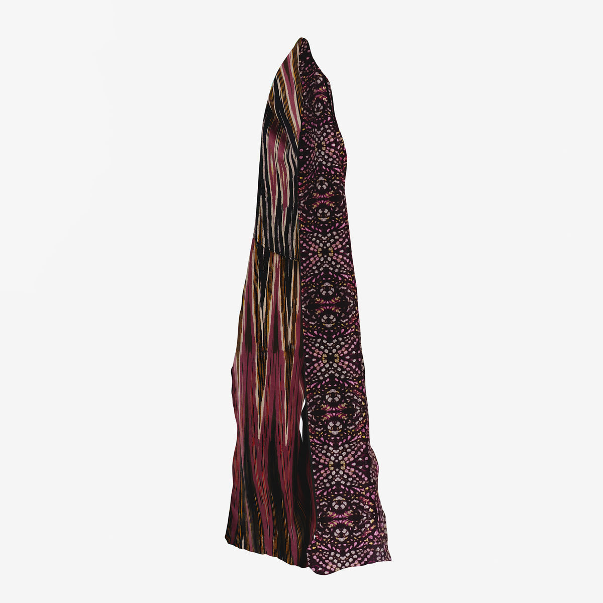 Glam black devon stole
