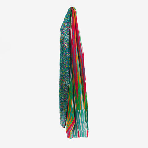 Glam blue devon stole