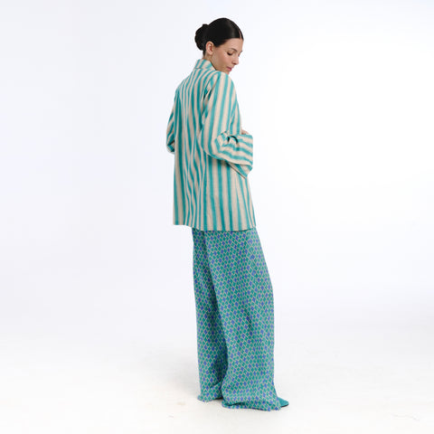 Alia blue hamptons blazer