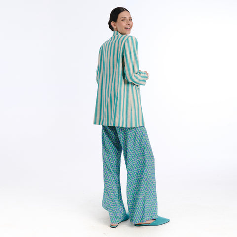 Alia blue hamptons blazer