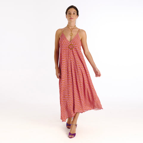 Alma pink Tivoli Dress
