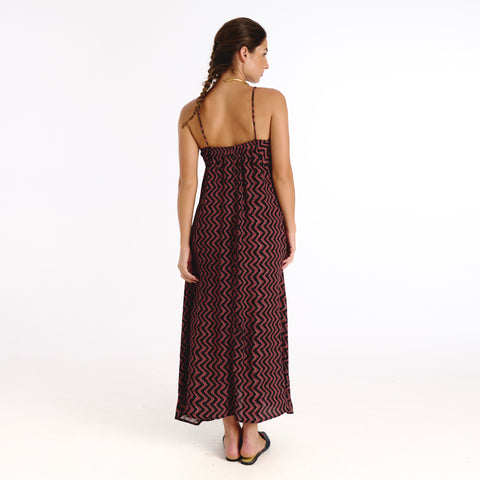 Alma brown Tivoli Dress