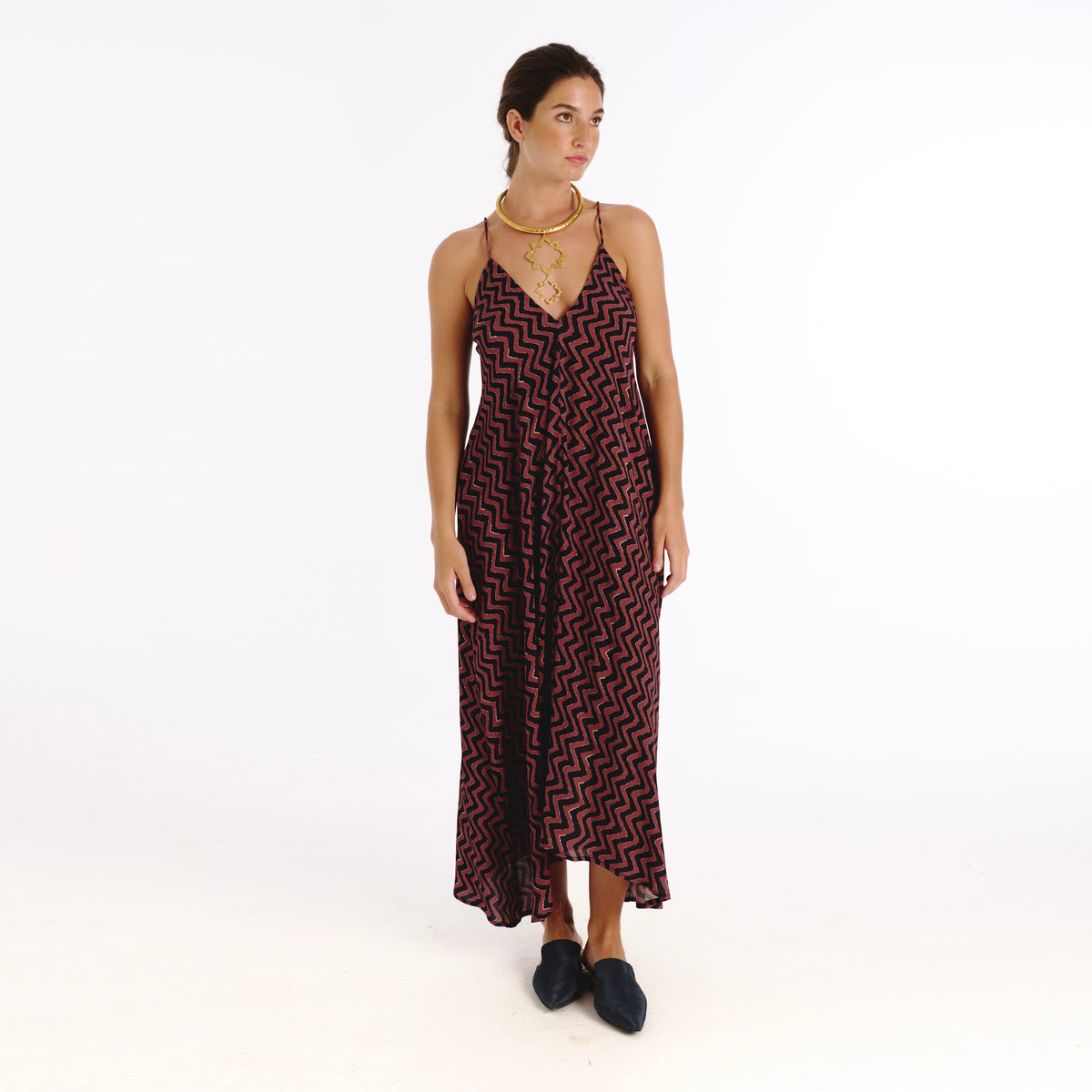 Alma brown Tivoli Dress