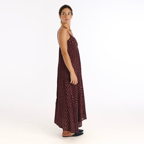 Alma brown Tivoli Dress