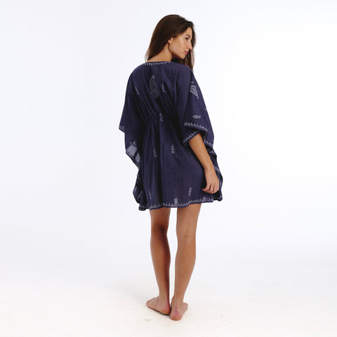 Ayla grey lucknow kaftan