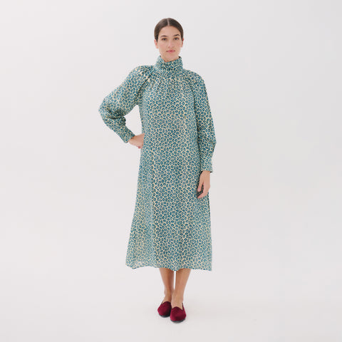 Vespara blue zocalo dress