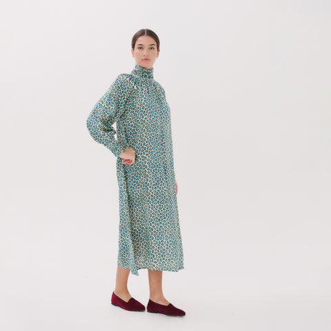Vespara blue zocalo dress