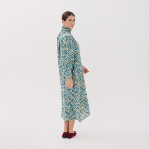 Vespara blue zocalo dress