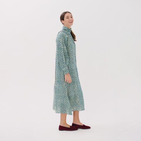 Vespara blue zocalo dress