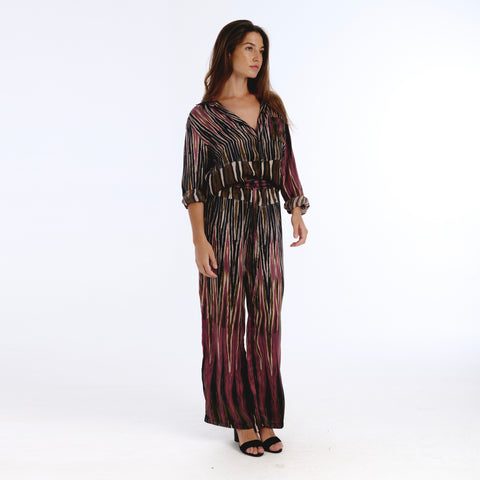 Belira Brown ikat trouser