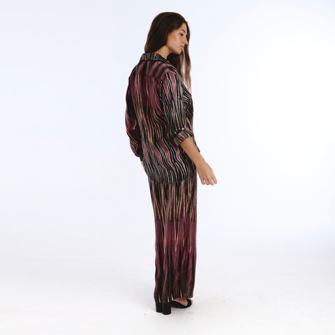 Belira Brown ikat trouser