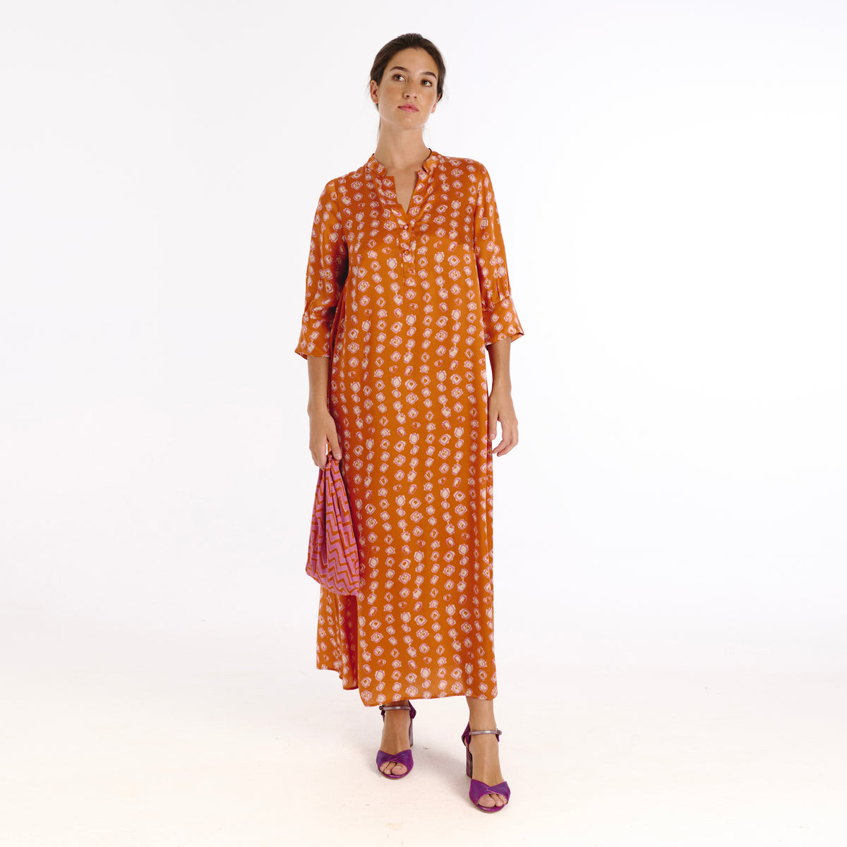 Brisa orange los soul Dress
