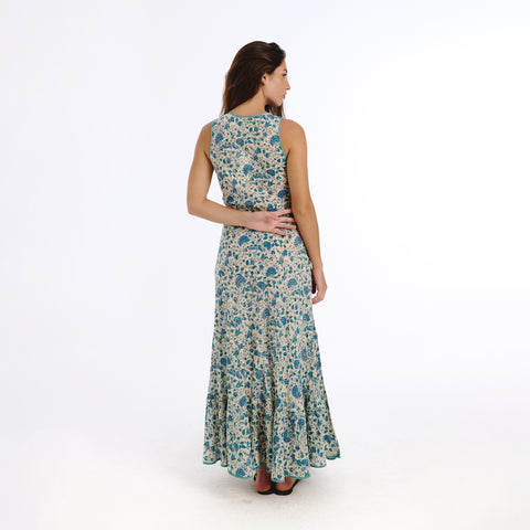 Celina blue janet dress