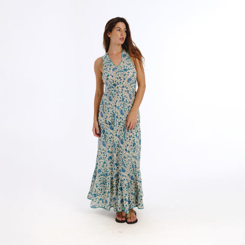 Celina blue janet dress
