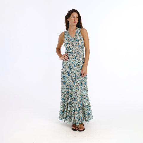 Celina blue janet dress
