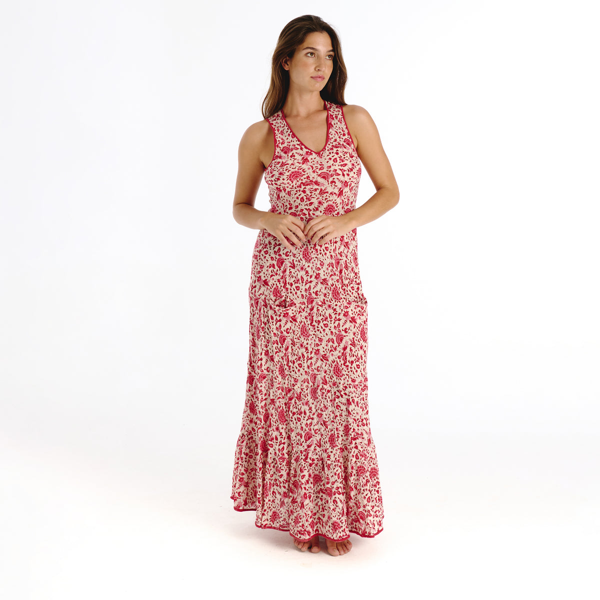 Celina pink janet dress