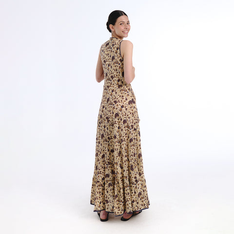 Celina brown janet dress