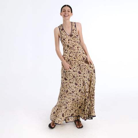 Celina brown janet dress