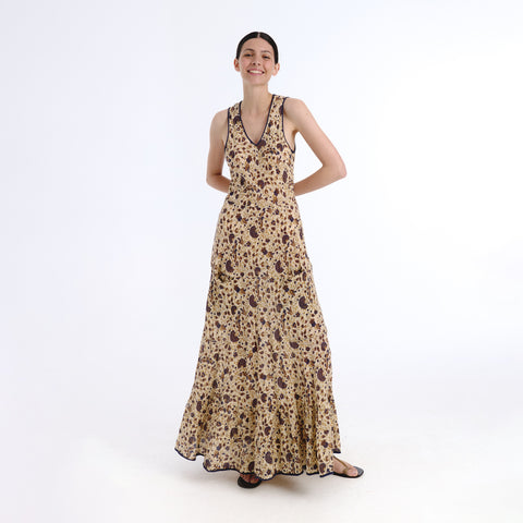 Celina brown janet dress