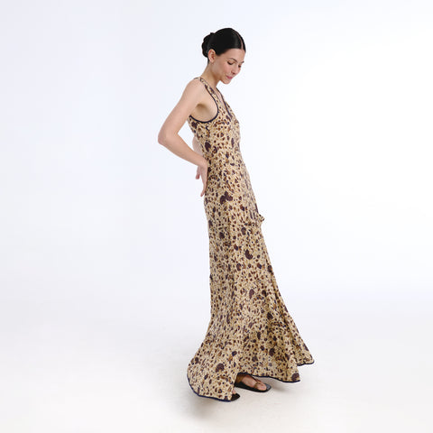 Celina brown janet dress