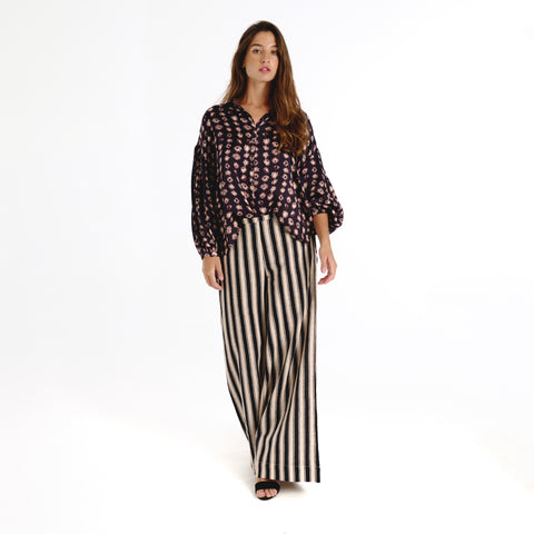 Cleo black los soul blouse