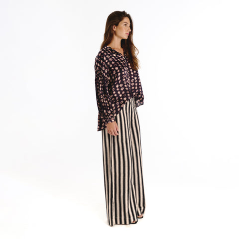 Cleo black los soul blouse