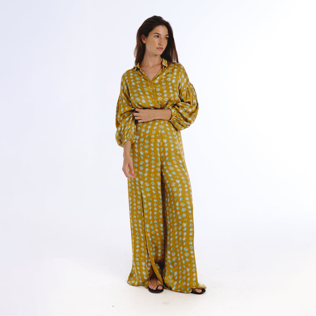 Piera yellow los soul trouser