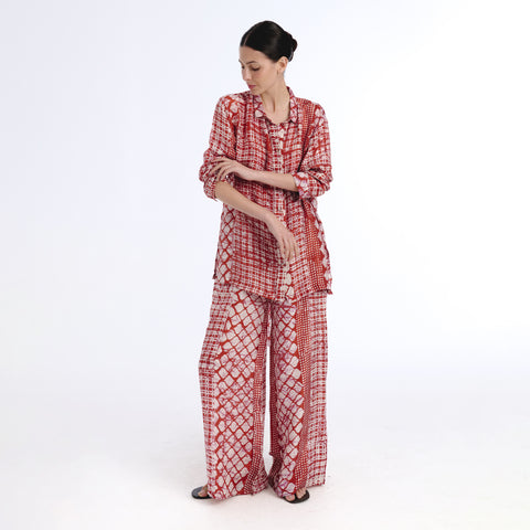Coco pink batik shirt