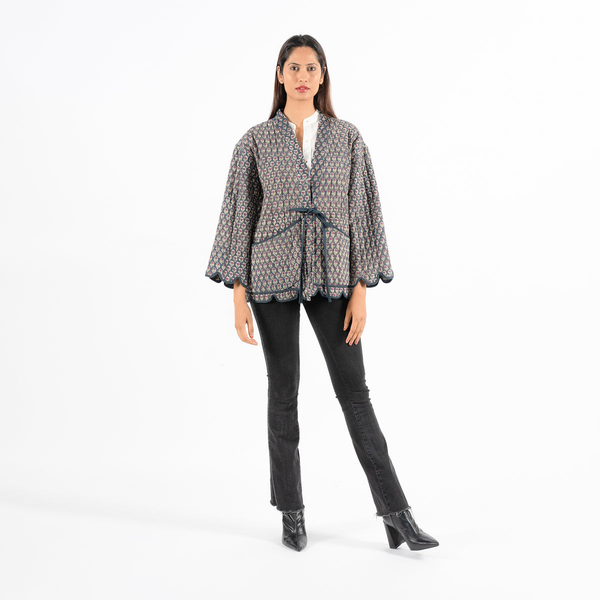 Cora grey queen jacket