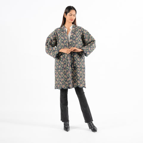 Vera grey queen coat