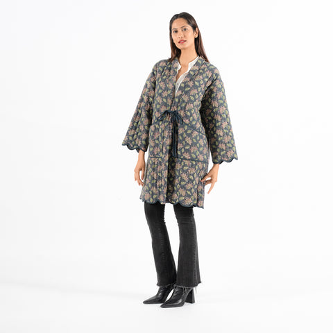 Vera grey queen coat