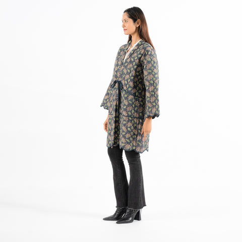 Vera grey queen coat