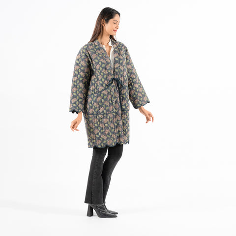 Vera grey queen coat