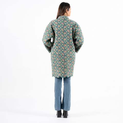 Vera green queen coat
