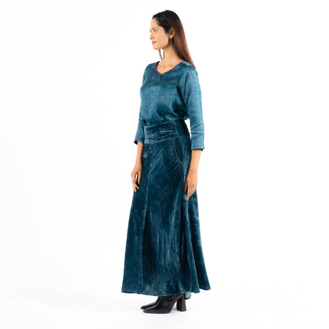 Ophelia blue blur top