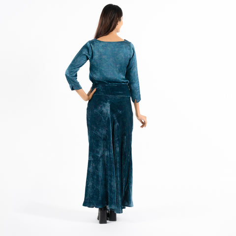 Ophelia blue blur top